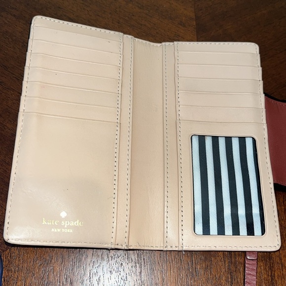 Kate Spade Satchel/Crossbody/shoulder bag turn lock Brown leather amazing cond - Picture 14 of 17